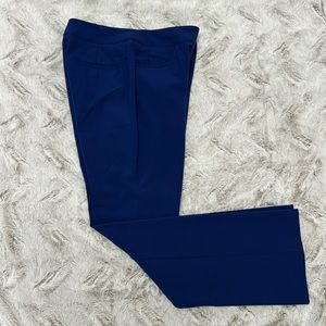 New York and company dark blue dress pants size 4p.